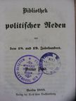 Bibliothek politischer Reden aus dem 18. und 19. Jahrhundert 3. (gótbetűs) [antikvár]