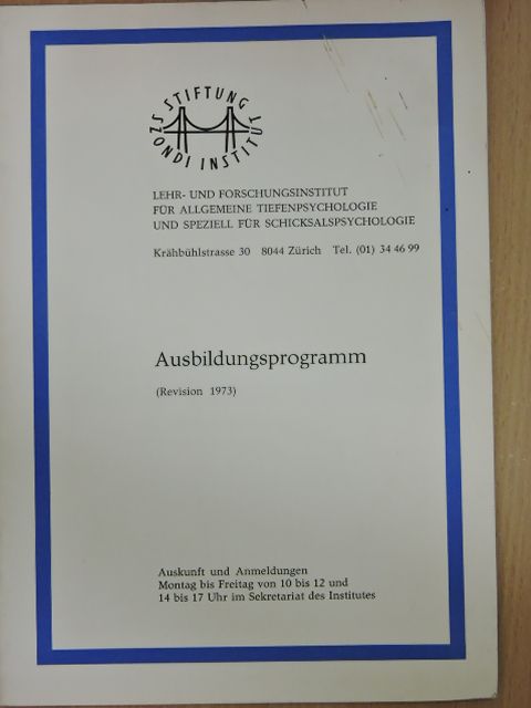 Ausbildungsprogramm [antikvár]