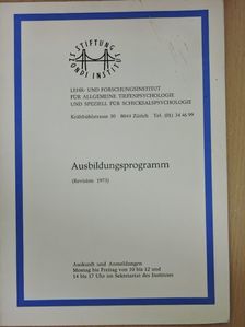 Ausbildungsprogramm [antikvár]