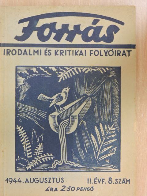 Bory István - Forrás 1944. augusztus [antikvár]