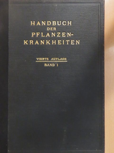 Paul Graebner - Handbuch der Pflanzenkrankheiten I. (töredék) [antikvár]