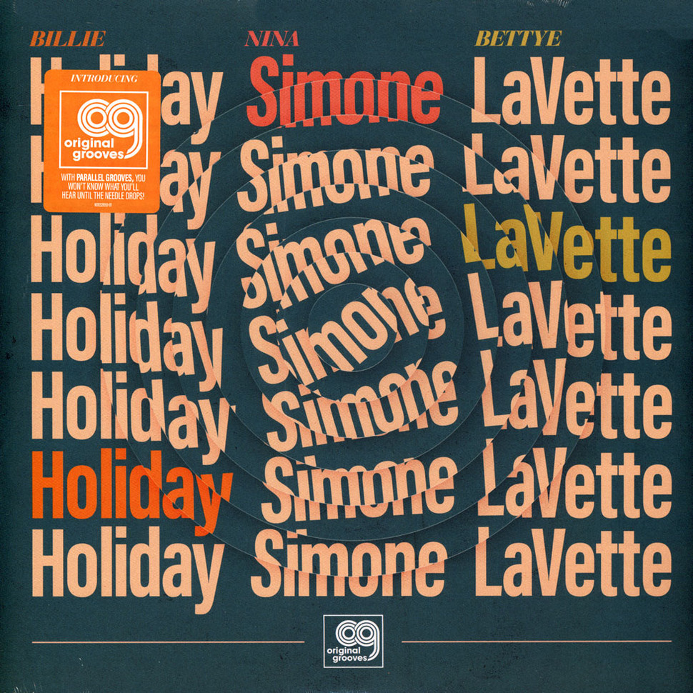 HOLIDAY, SIMONE, LAVETTE - ORIGINAL GROOVES LP HOLIDAY, SIMONE, LAVETTE
