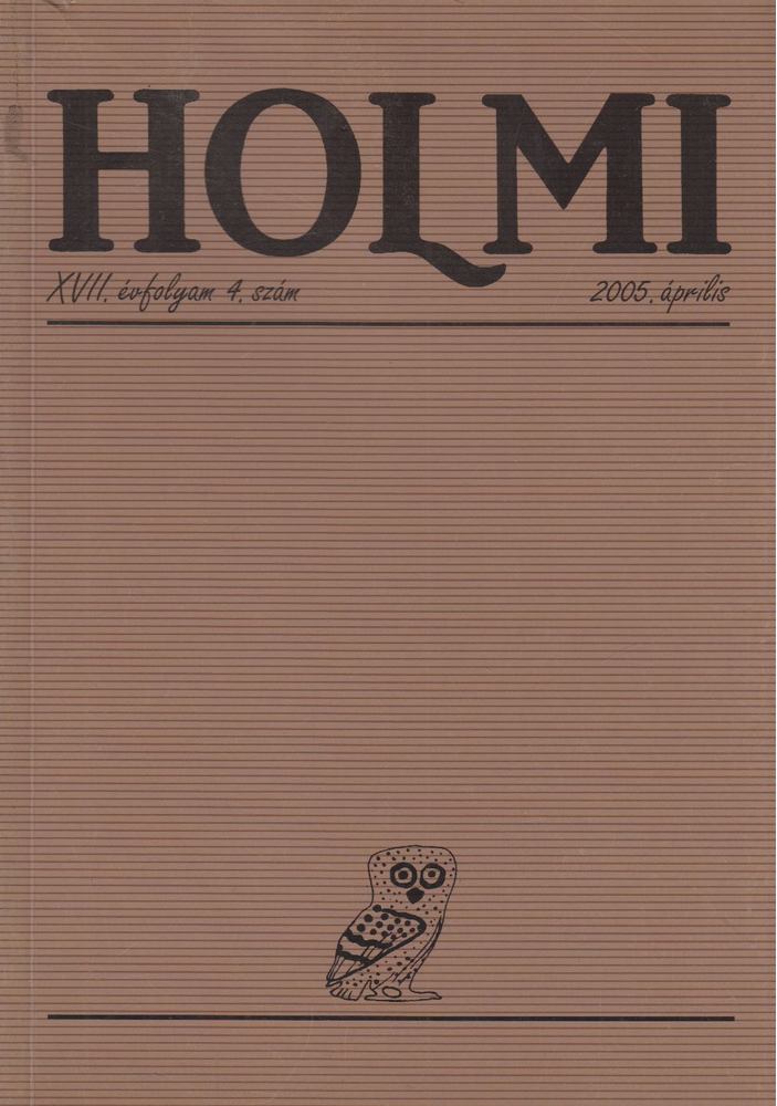 Réz Pál - Holmi 2005. április [antikvár]