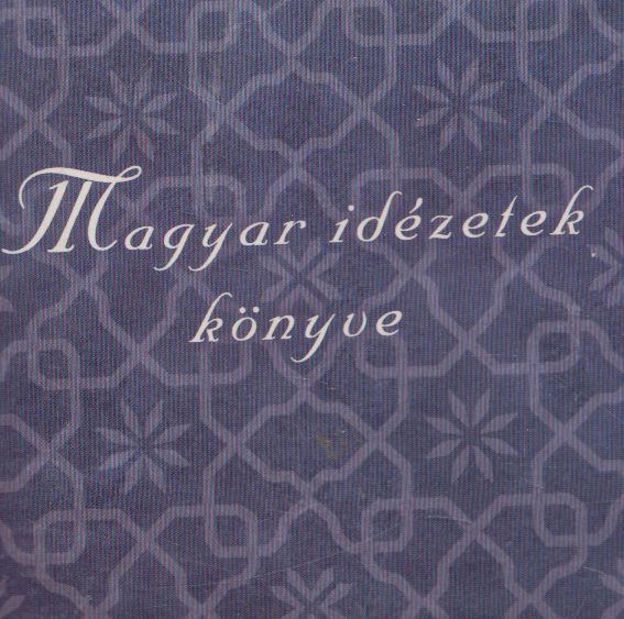 ERKI EDIT - Magyar idézetek könyve [antikvár]