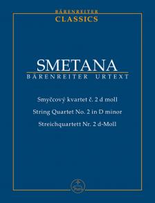 SMETANA - STRING QUARTET NO.2 IN D MINOR POCKET SCORE URTEXT(BARTOS/PLAVEC/SOLC)