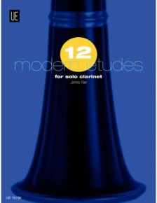 RAE, JAMES - 12 MODERN ETUDES FOR SOLO CLARINET