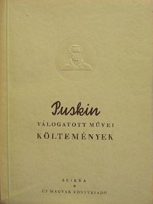 Puskin - Költemények és egyéb verses munkák [antikvár]