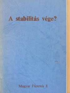 Adam Michnik - A stabilitás vége? [antikvár]
