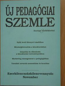 Adorjánné Farkas Magdolna - Új Pedagógiai Szemle 1998. november [antikvár]