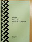 A. Molnár Ferenc - Folia Uralica Debreceniensia 3. [antikvár]