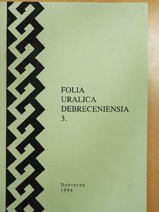 A. Molnár Ferenc - Folia Uralica Debreceniensia 3. [antikvár]