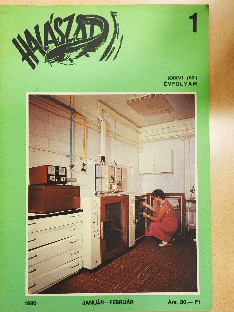 Halászat 1990. január-február [antikvár]