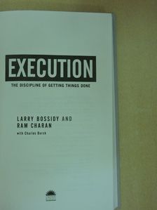 Larry Bossidy - Execution [antikvár]