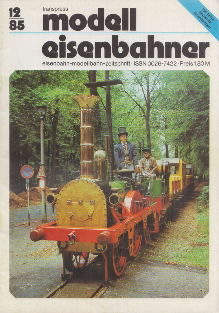 Wolf-Dietger Machel - Modelleisenbahner 1985/12. [antikvár]
