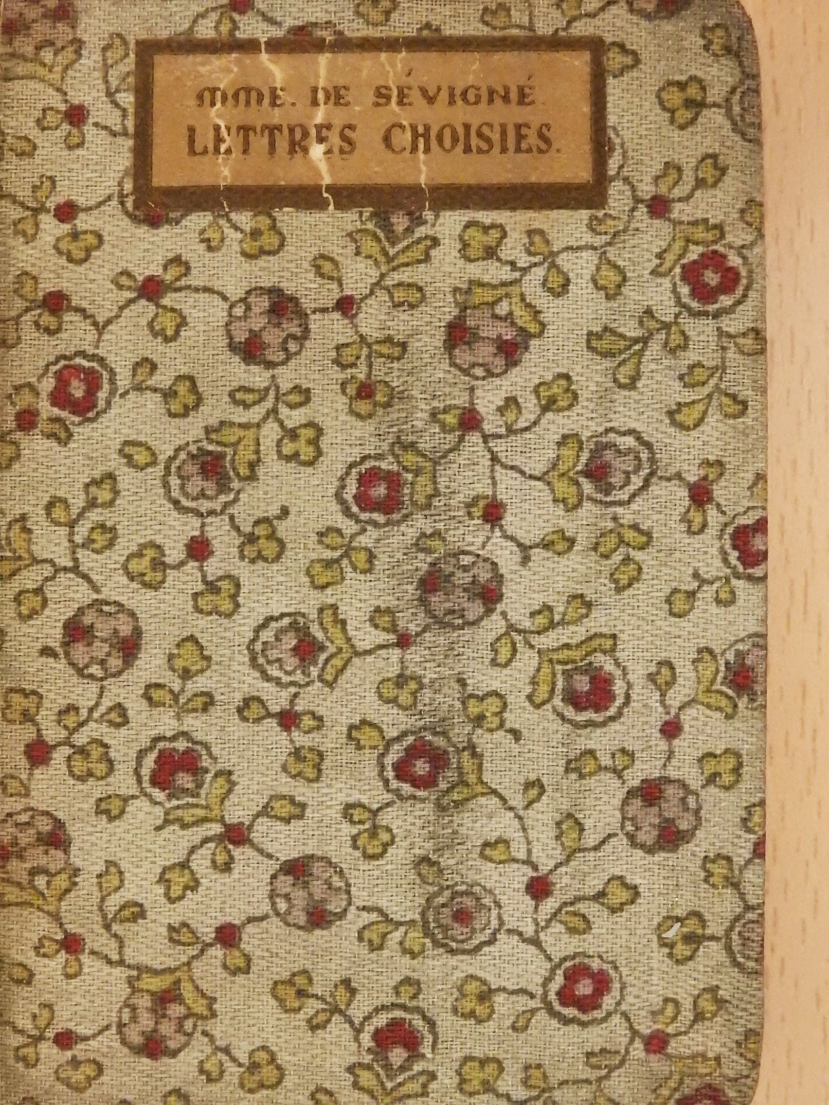 Madame de Sévigné - Lettres choisies de Madame de Sévigné (minikönyv) [antikvár]