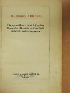 Herczeg Ferenc - Herczeg Ferenc művei IX. [antikvár]