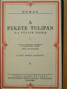 Alexandre Dumas - A fekete tulipán I-II. [antikvár]