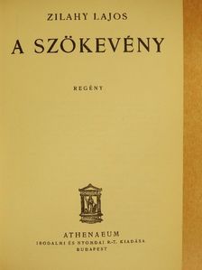 Zilahy Lajos - A szökevény [antikvár]