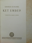 Georges Duhamel - Két ember [antikvár]