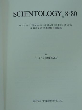 L. Ron Hubbard - Scientology 8-80 [antikvár]