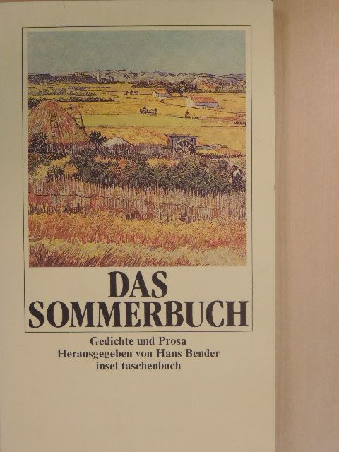 Eduard Mörike - Das Sommerbuch [antikvár]