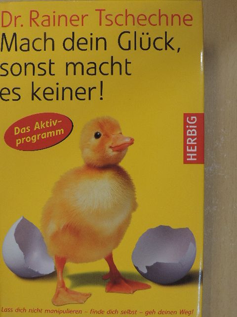 Dr. Rainer Tschechne - Mach dein Glück, sonst macht es keiner! [antikvár]