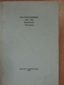 Magyar kisebbség [antikvár]