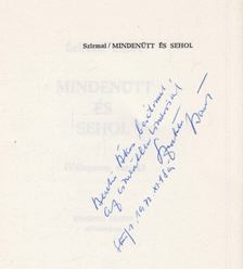 Szirmay Endre - Mindenütt és Sehol (dedikált) [antikvár]