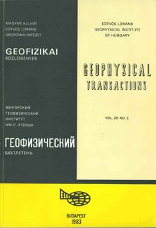 Sz. Kilényi Éva - Geofizikai közlemények vol. 29 no. 2 [antikvár]