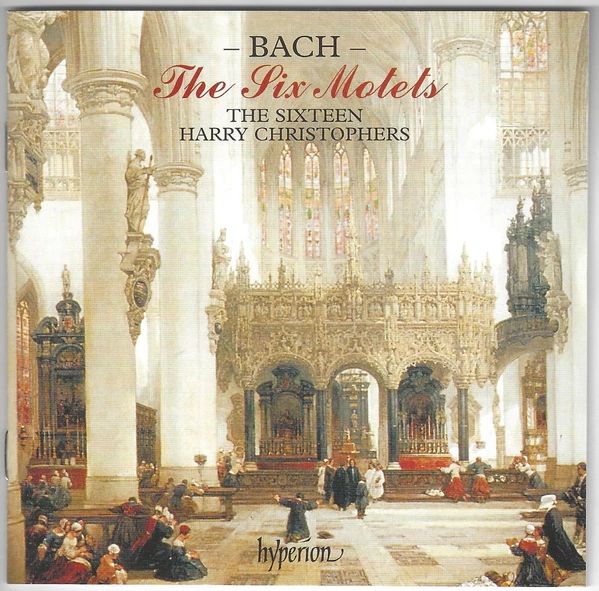 Bach - THE SIX MOTETS CD HARRY CHRISTOPHERS, THE SIXTEEN