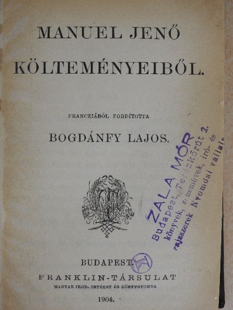 Coppée Ferencz - Manuel Jenő költeményeiből/A kard/Coppée Ferencz költeményeiből/A koronáért/A görög szobrászat/Művészek csarnoka/A tüzérség multja és jövője [antikvár]