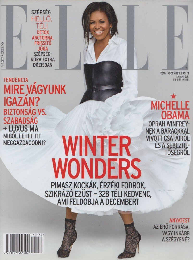Mörk Leonóra - Elle 2018. december [antikvár]