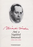Márai Sándor - Ami a Naplóból kimaradt 1950-1951-1952 [antikvár]