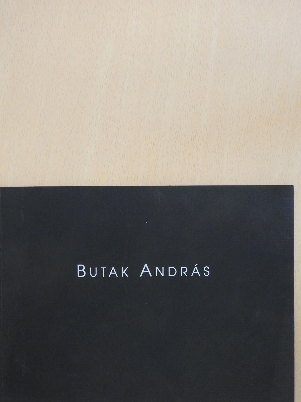 Butak András (dedikált példány) [antikvár]