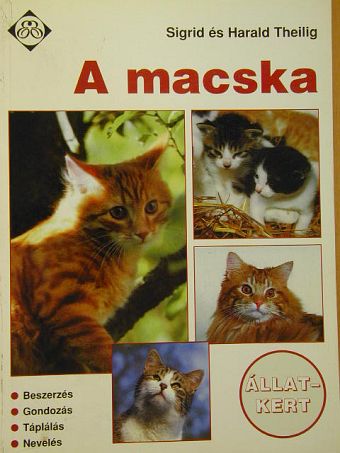 Harald Theilig - A macska  [antikvár]