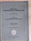 Körmendi István - Műszaki matematikai gyakorlatok A. IX. [antikvár]