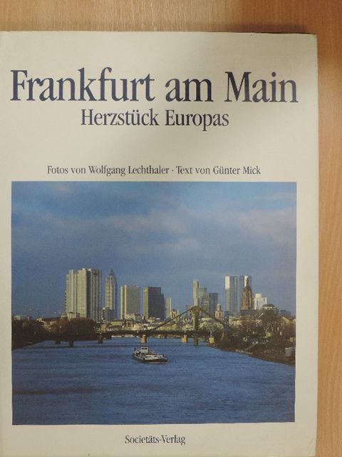Günter Mick - Frankfurt am Main [antikvár]