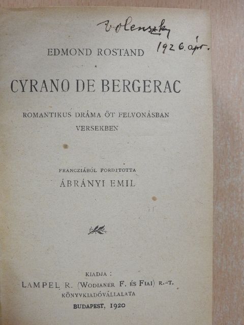 Beaumarchais - Cyrano de Bergerac/A Sasfiók/Figaro házassága/A sevillai borbély [antikvár]