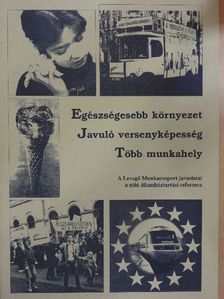 Beliczay Erzsébet - Egészségesebb környezet/Javuló versenyképesség/Több munkahely [antikvár]