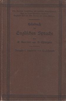 Dr. Otto Boerner, Thiergen, Oscar - Lehrbuch der englischen Sprache [antikvár]