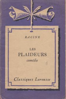 RACINE - Les Plaideurs [antikvár]