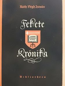 Ráth-Végh István - Fekete krónika [antikvár]