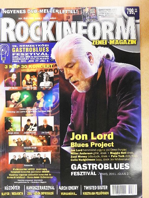 Bánfalvi Ákos - Rockinform 2011. május [antikvár]