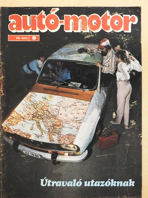 Csöndes Géza - Autó-motor 1983. május [antikvár]