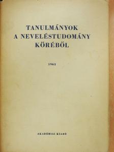 Bódi Ferenc - Tanulmányok a neveléstudomány köréből 1963. (dedikált példány) [antikvár]