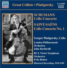 SCHUMANN,SAINT-SAENS - CELLO CONCERTO CD