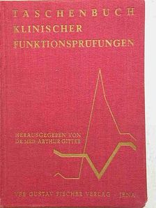 Arthur Gitter - Taschenbuch Klinischer Funktionsprüfungen [antikvár]