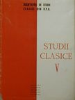 E. Cizek - Studii Clasice V. [antikvár]