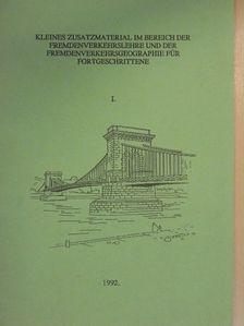 E. Eichinger - Kleines Zusatzmaterial im Bereich der Fremdenverkehrslehre und der Fremdenverkehrsgeographie für Fortgeschrittene I. [antikvár]