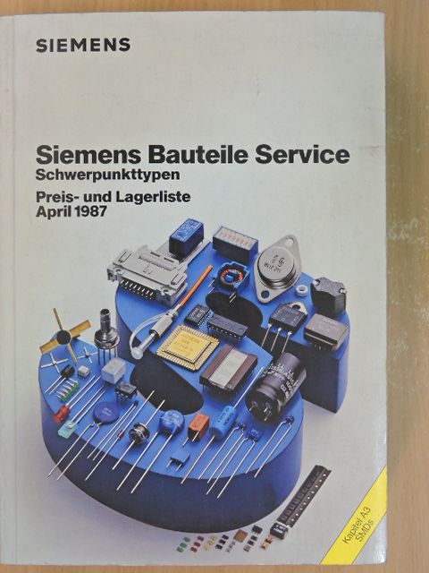 Siemens Bauteile Service April 1987 [antikvár]